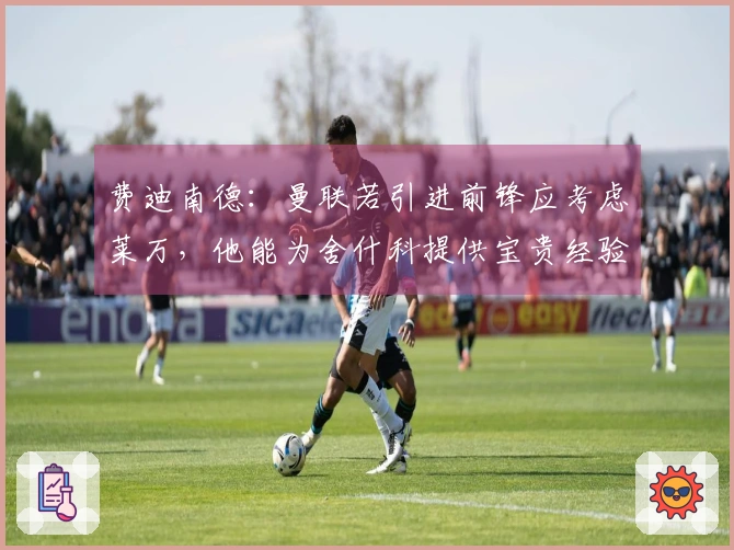费迪南德：曼联若引进前锋应考虑莱万，他能为舍什科提供宝贵经验